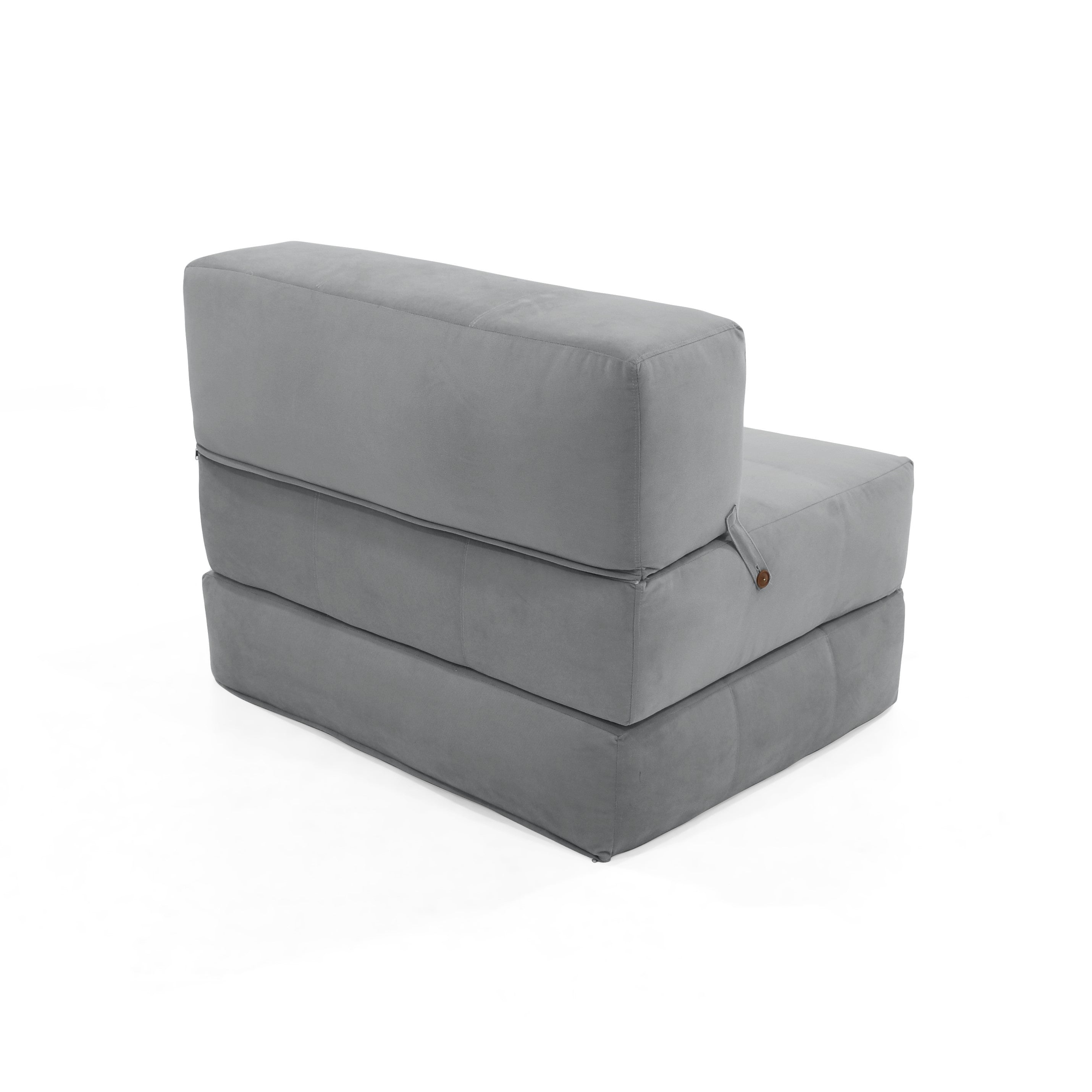 Sofa Cama Bosnia 102x81x78 Tela Gris