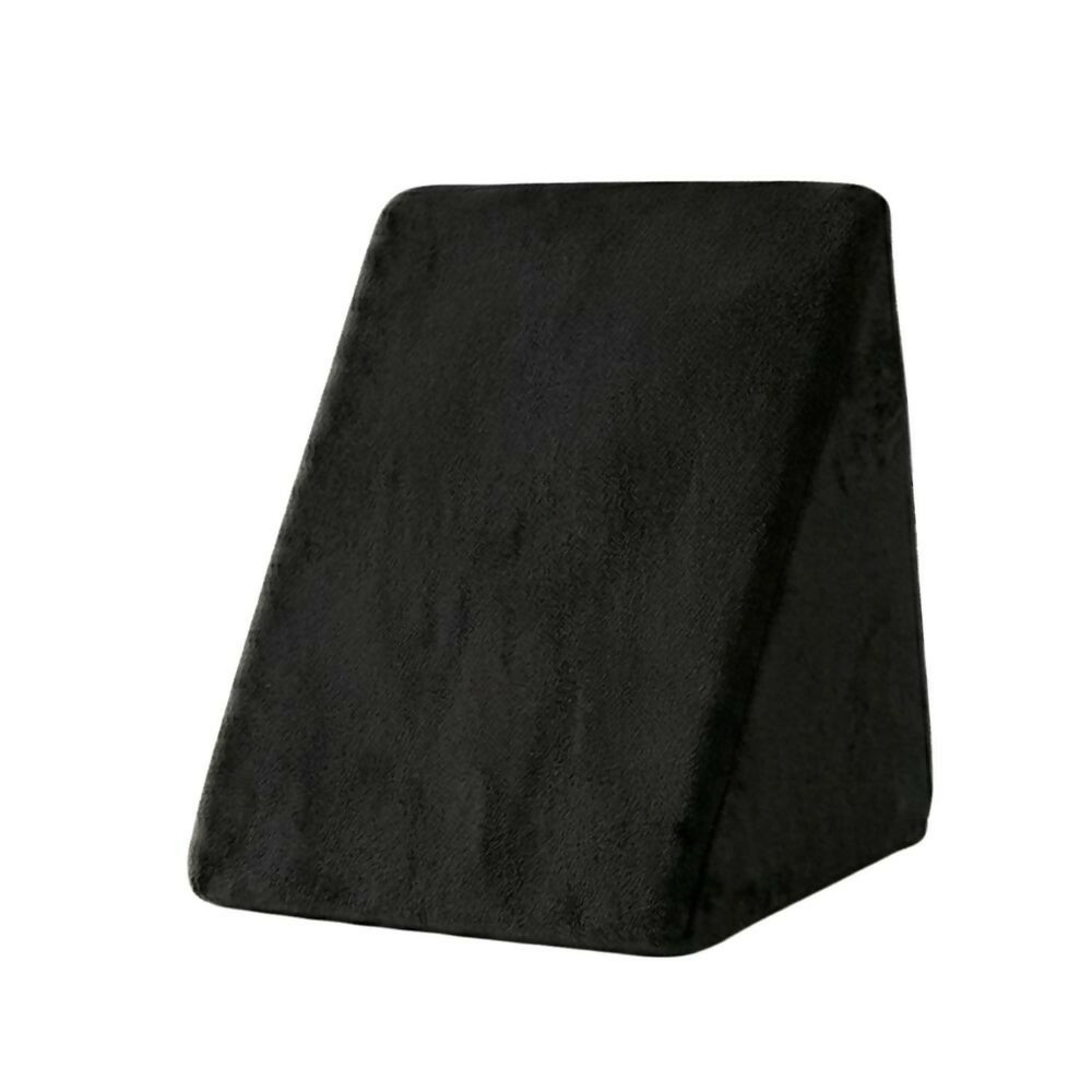 Cojín tv triangular negro