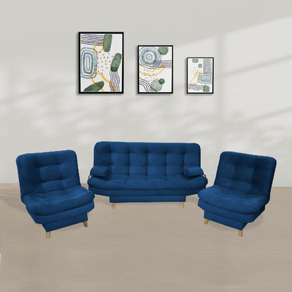 Sala Clic Clac Hauser Azul Petroleo