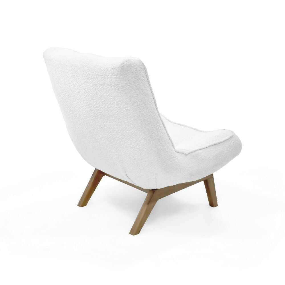 Sala con Sofá 3 Puestos Montenegro Verde y Poltrona Samoa Blanco + Mesa Centro Montreal