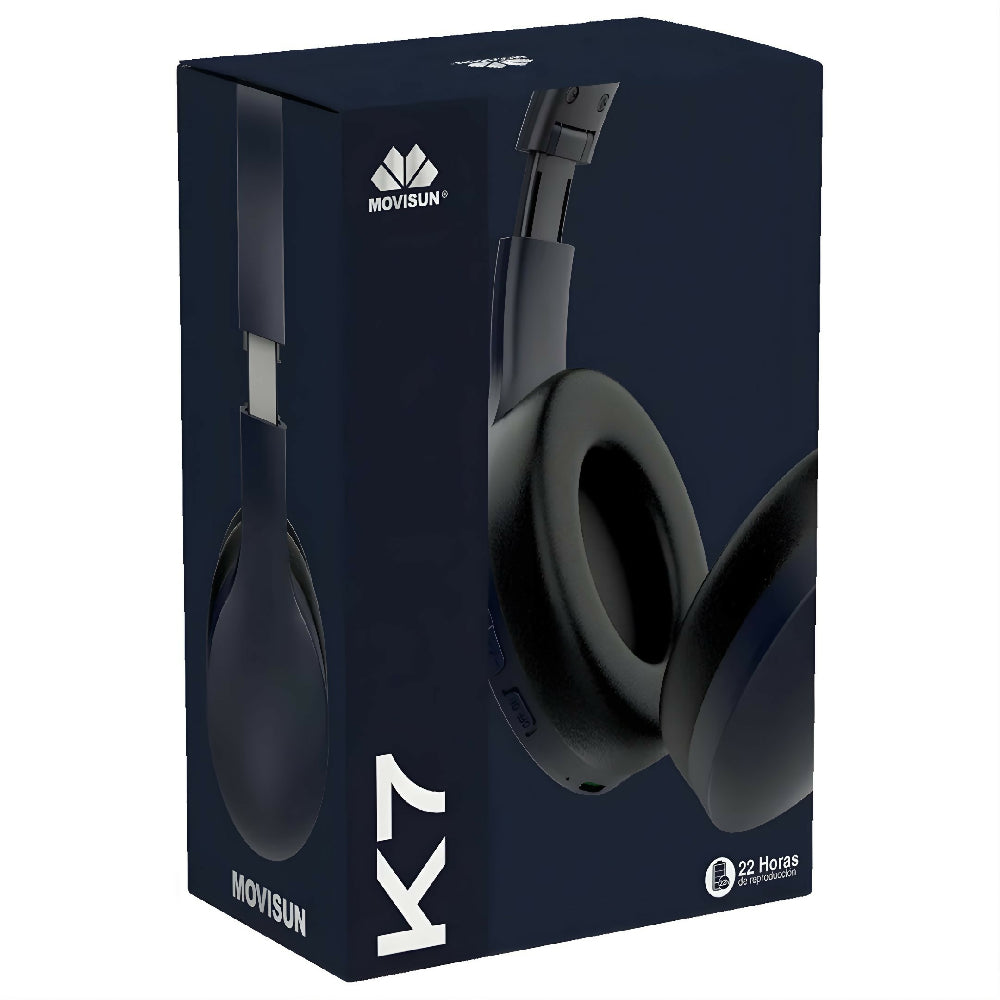 Audífonos Bluetooth Inalámbricos Movisun K7 Con Cancelación De Ruido