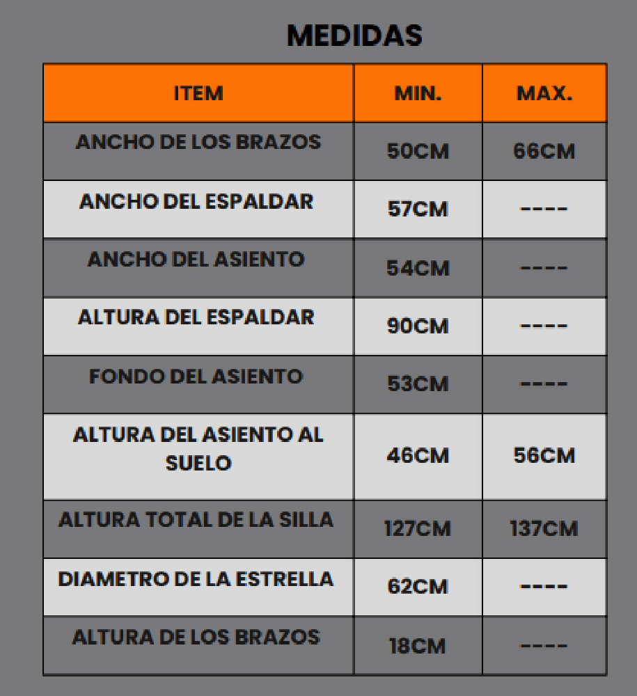medidas maverick