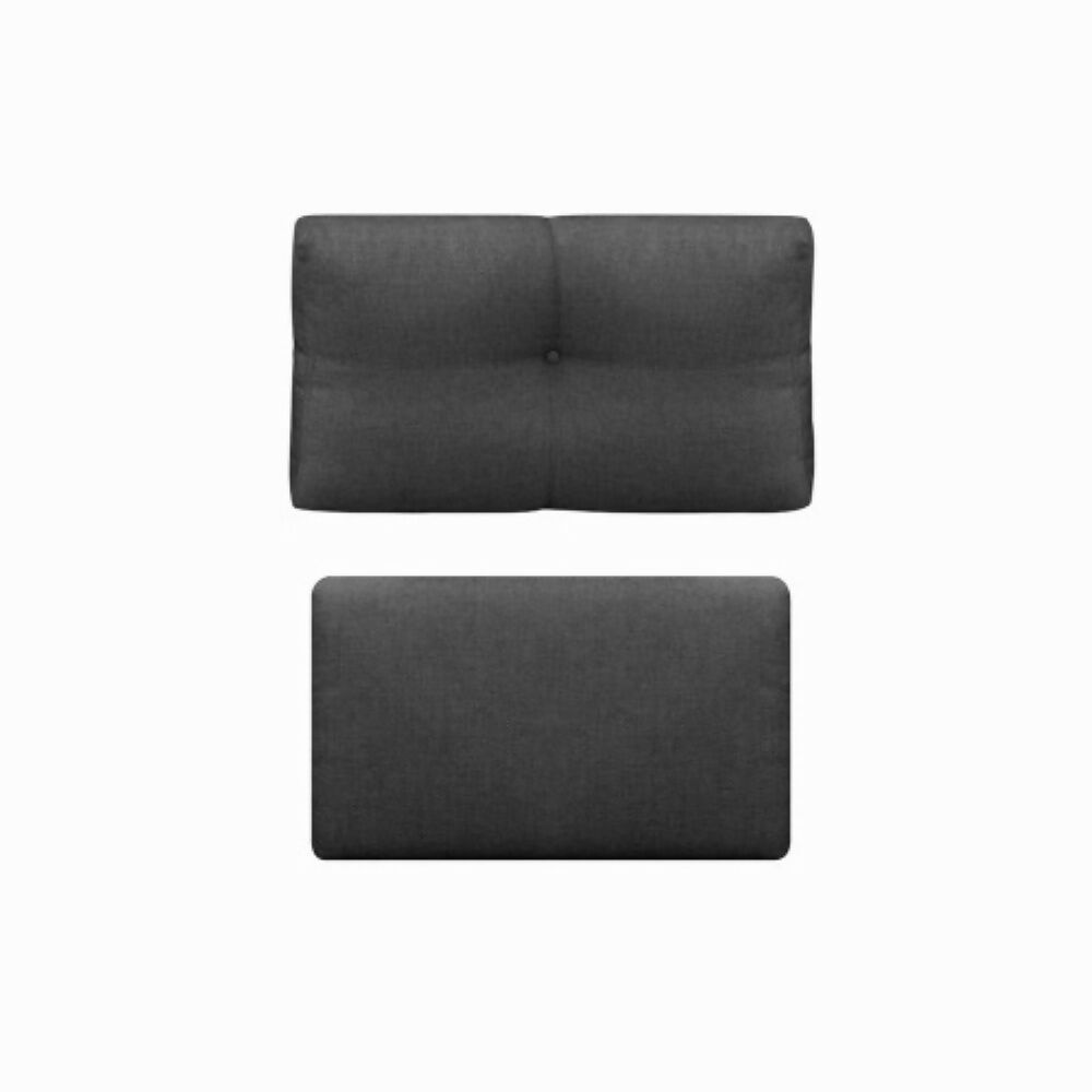 Sala Cama Sterimberg En Tela Gris Oscuro - Amoblando