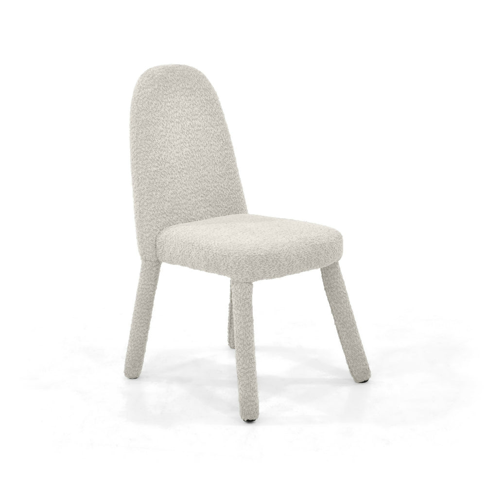 Silla de Comedor Mollen 51x58x87 Tela Beige