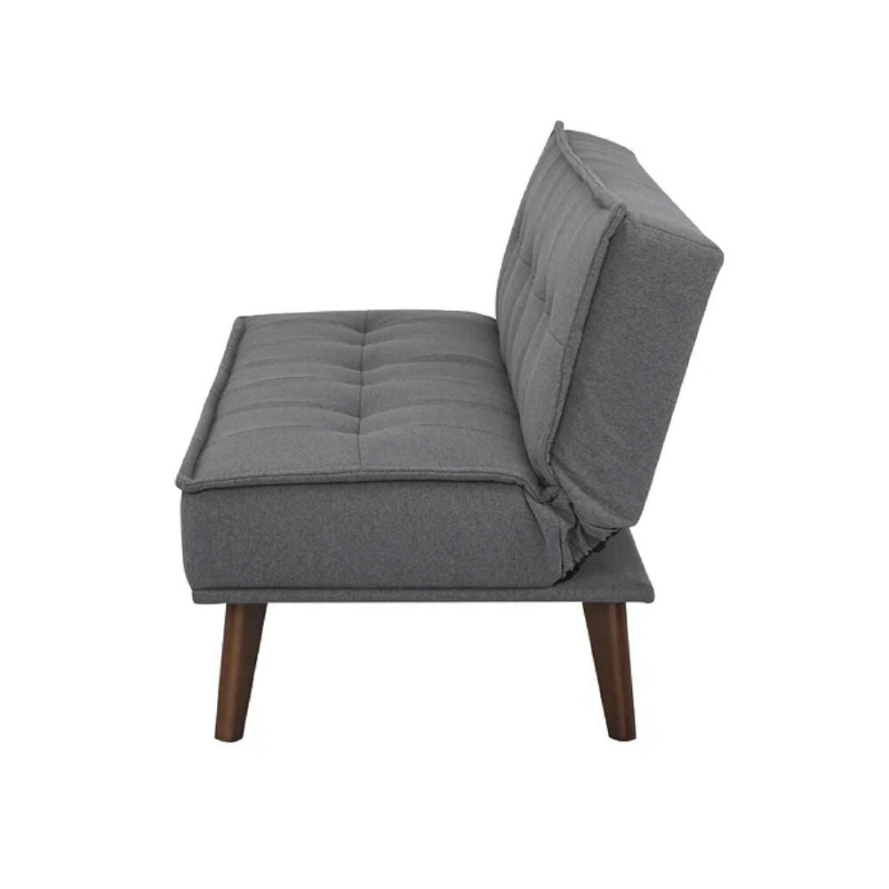 Sofa Cama Otto 3 Puestos Tela Gris