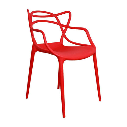 Kit por 2 Silla Solna Tipo Master Jardín - Rojo