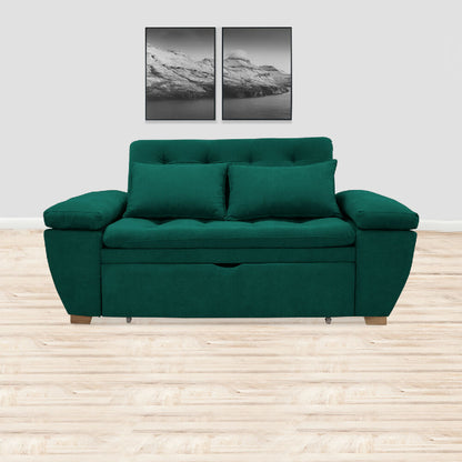 Sofacama Tobler Multifuncional Carrito Verde