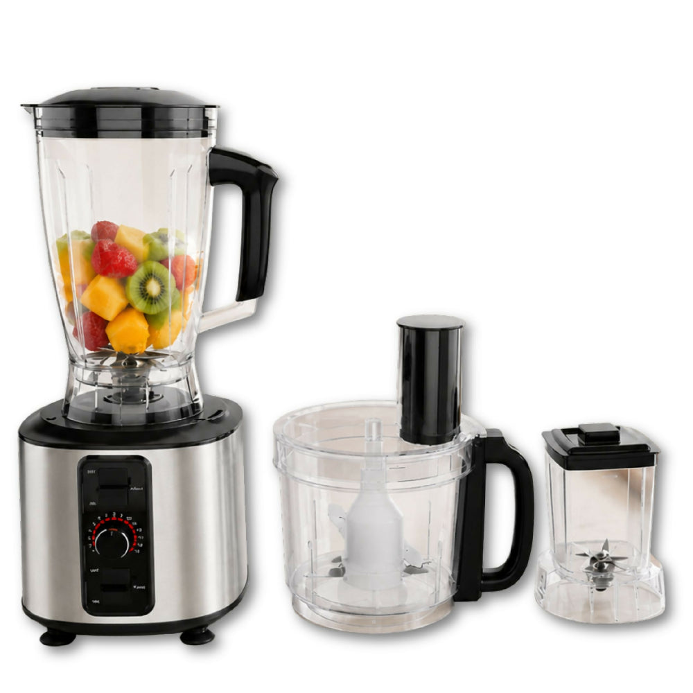 Licuadora 7 en 1 Sokany 15 Velocidades Procesador Multifuncional de Alta Potencia para Cocina Completa