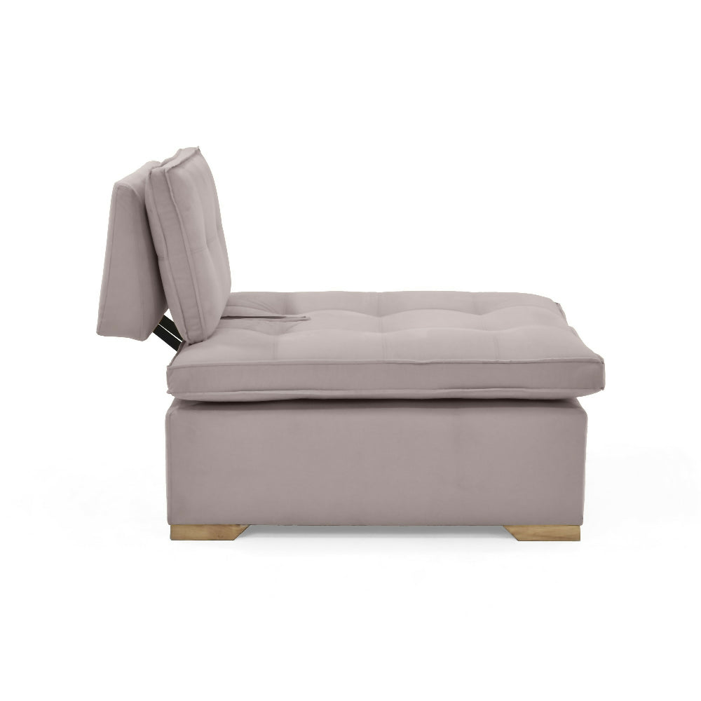 Poltrona Ventury 83x100x86 Ajustable Tela Taupe
