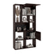 Biblioteca Anya, Nogal, Con 7 compartimentos y 3 puertas abatibles ZF