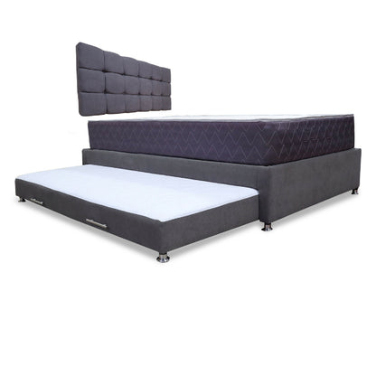Combo Cama Tarima Nido Muller 100x190 Sencillo mas espaldar