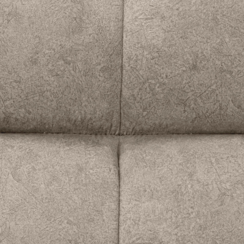Sofa Cama Nubo 178x92x82 Reclinable 3 Posiciones Tela Taupe Matiz Natural