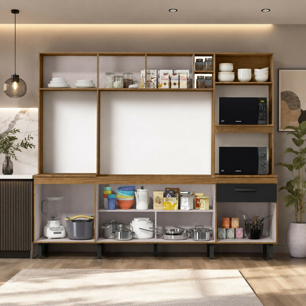 Cocina Cuba - Natural/Negro