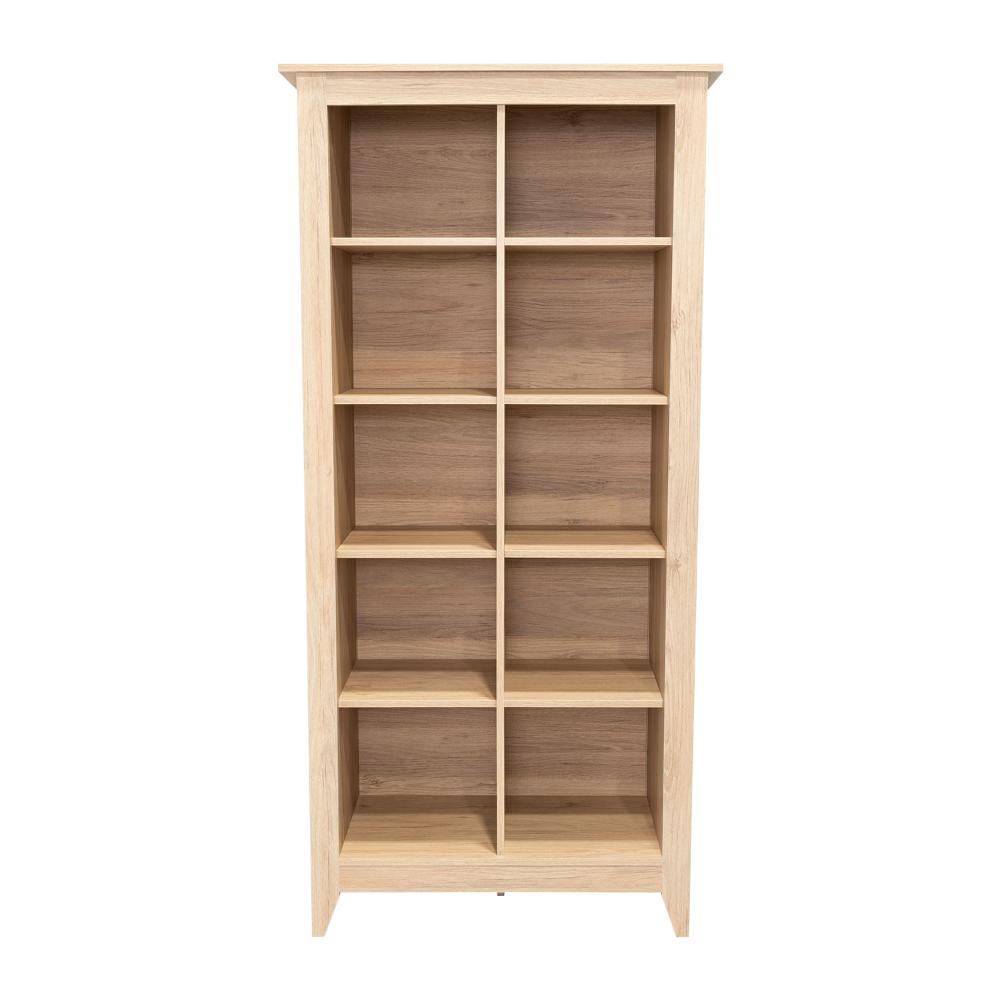 Biblioteca Sarume, Beige, con Cinco Entrepaños Dobles