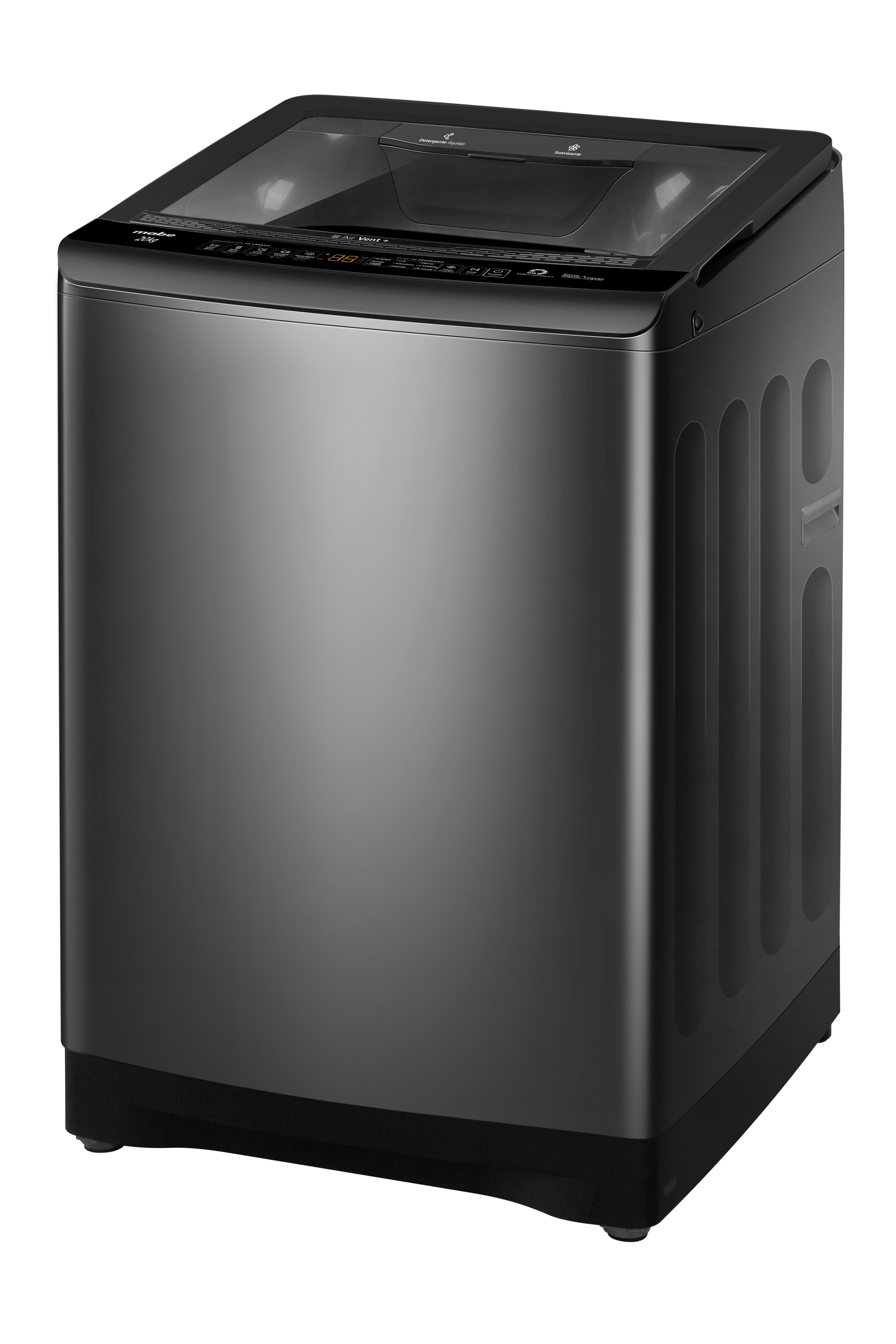 Lavadora Mabe Carga Superior 20 Kilos, Gris