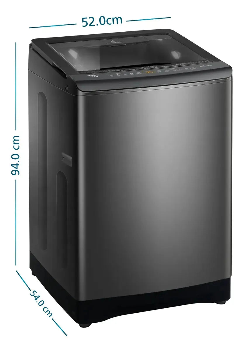Lavadora Aqua Saver Green Automática 11 Kg Diamond Gray Mabe
