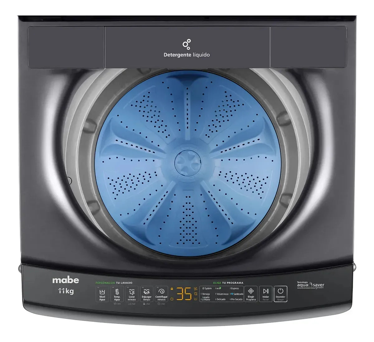 Lavadora Aqua Saver Green Automática 11 Kg Diamond Gray Mabe