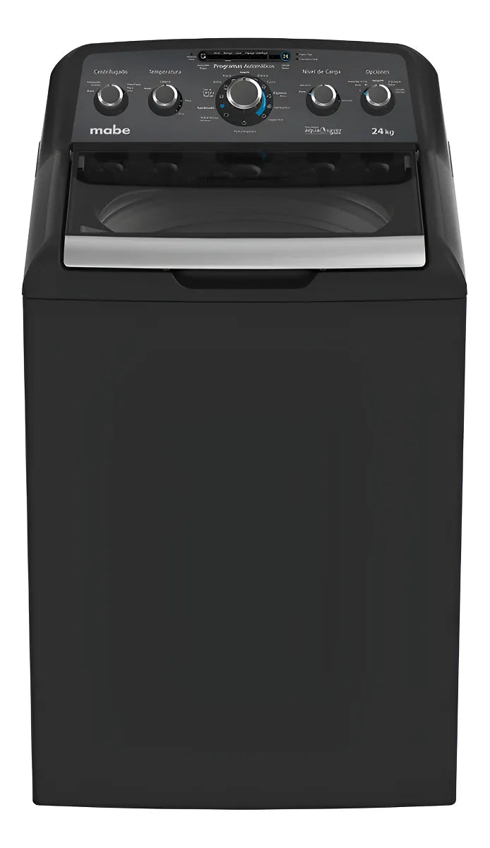 Lavadora Mabe Carga Superior 24 Kilos, Negro