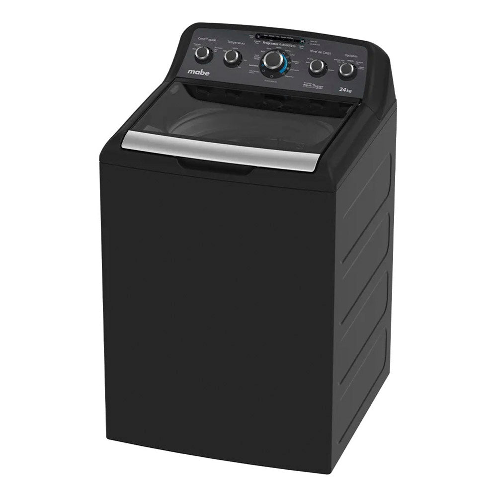 Lavadora Mabe Carga Superior 24 Kilos, Negro