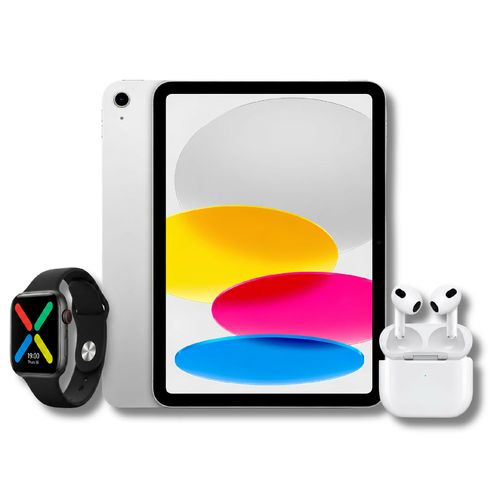 Tablet Apple IPad 11 Pulgadas 256gb A16 + Obsequio Smartwatch Y Audífonos Plateado