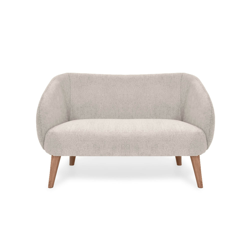 Sofa 2 Puestos Astra 130x76x77 cm Tela Beige
