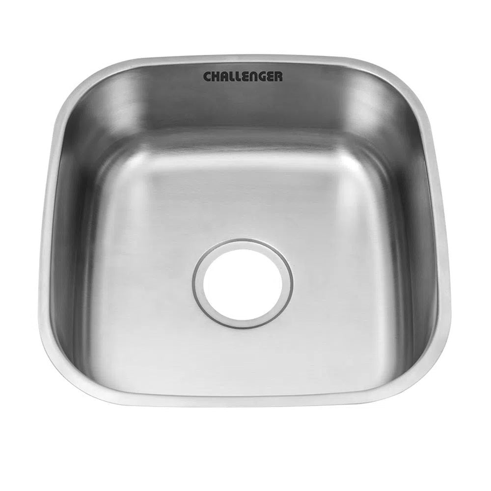 Lavaplatos de Submontar Challenger 42,5x42,5, Acero
