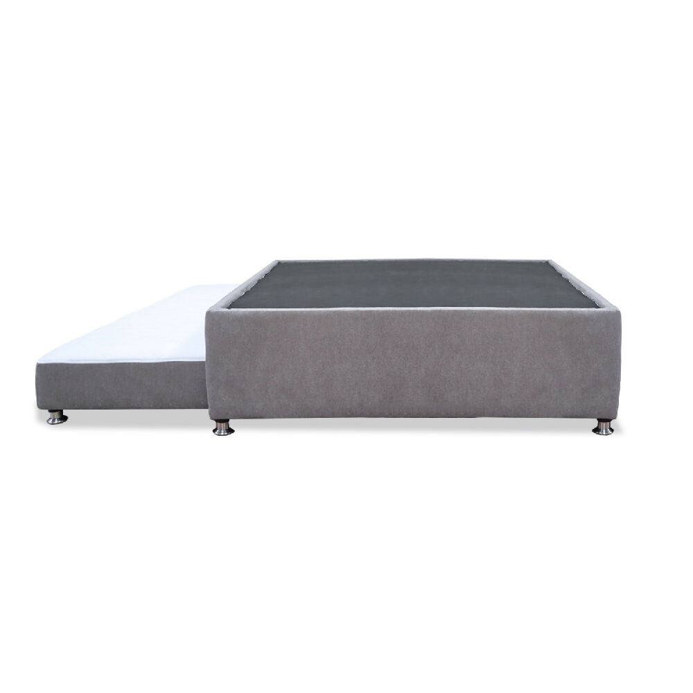 Cama Tarima Nido Kunz 120x190 Semidoble Gris Claro