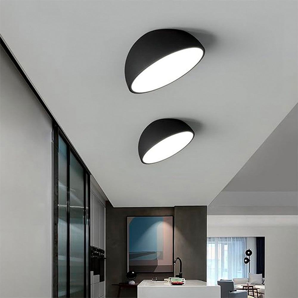 Lámpara De Techo Led Sol, Negro