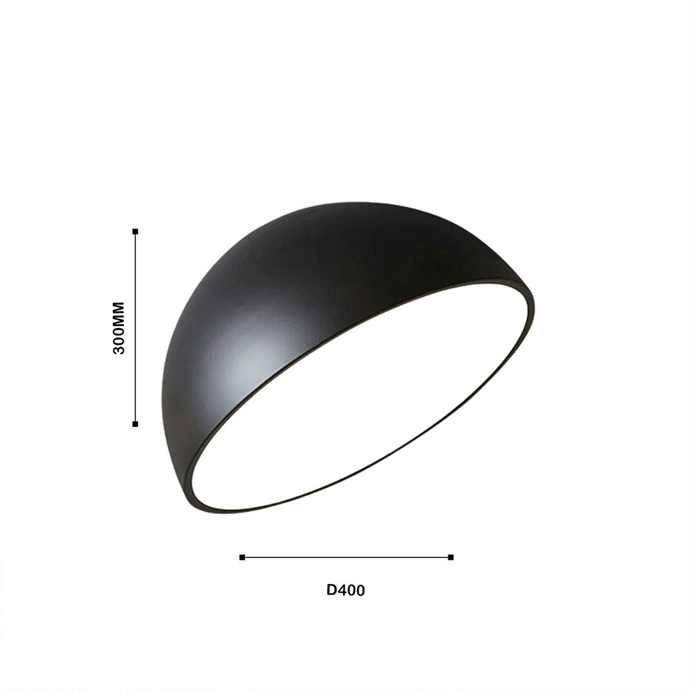 Lámpara De Techo Led Sol, Negro
