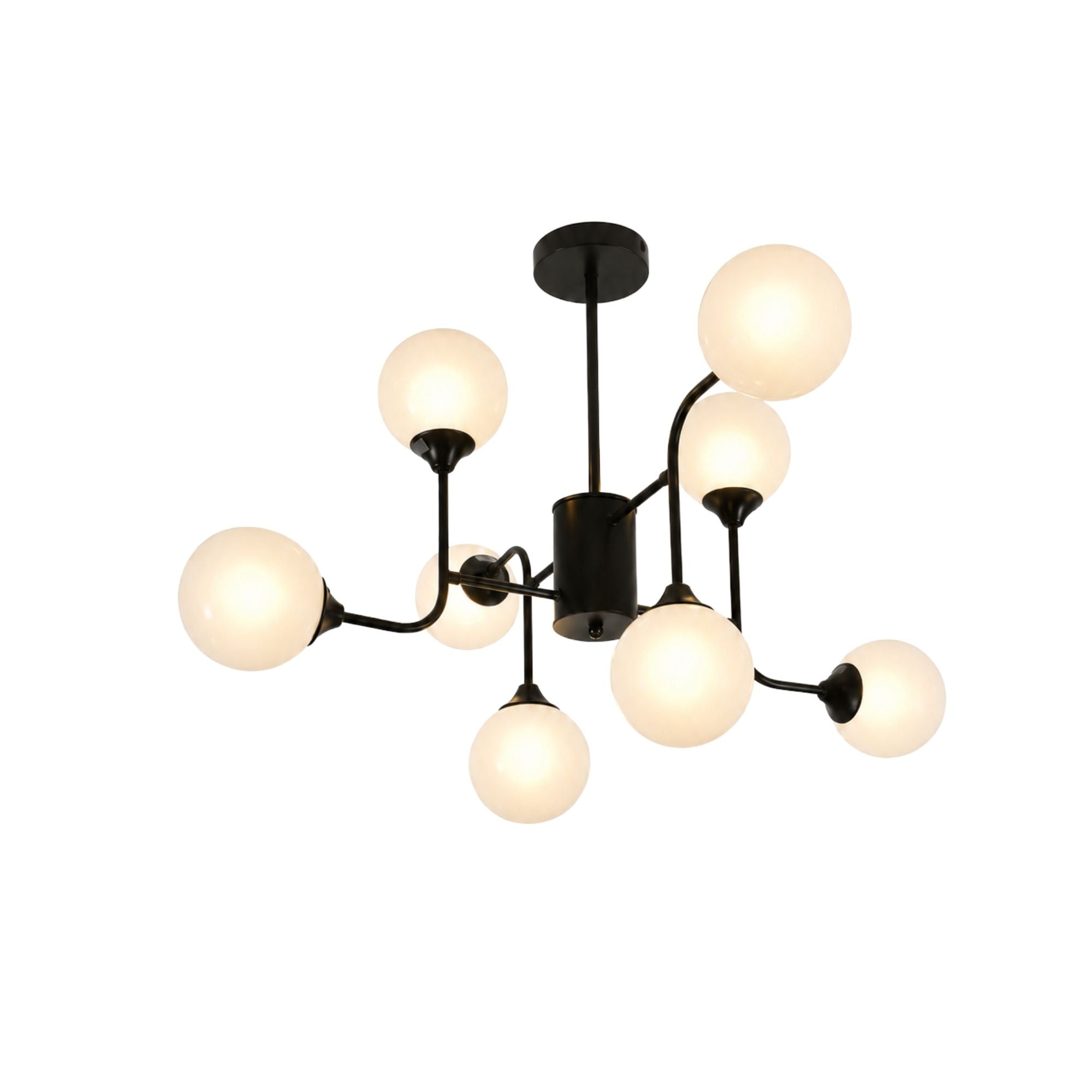 Luminaria Decorativa Colgante Gemma, Negro