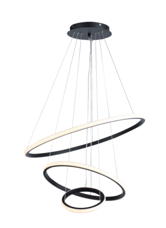 Luminaria 
Decorativa 
LED Colgante 
Bernadotte, 
Black