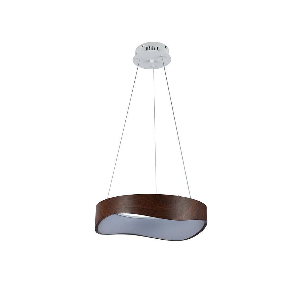 Lámpara Colgante Led Prisma, Cafe