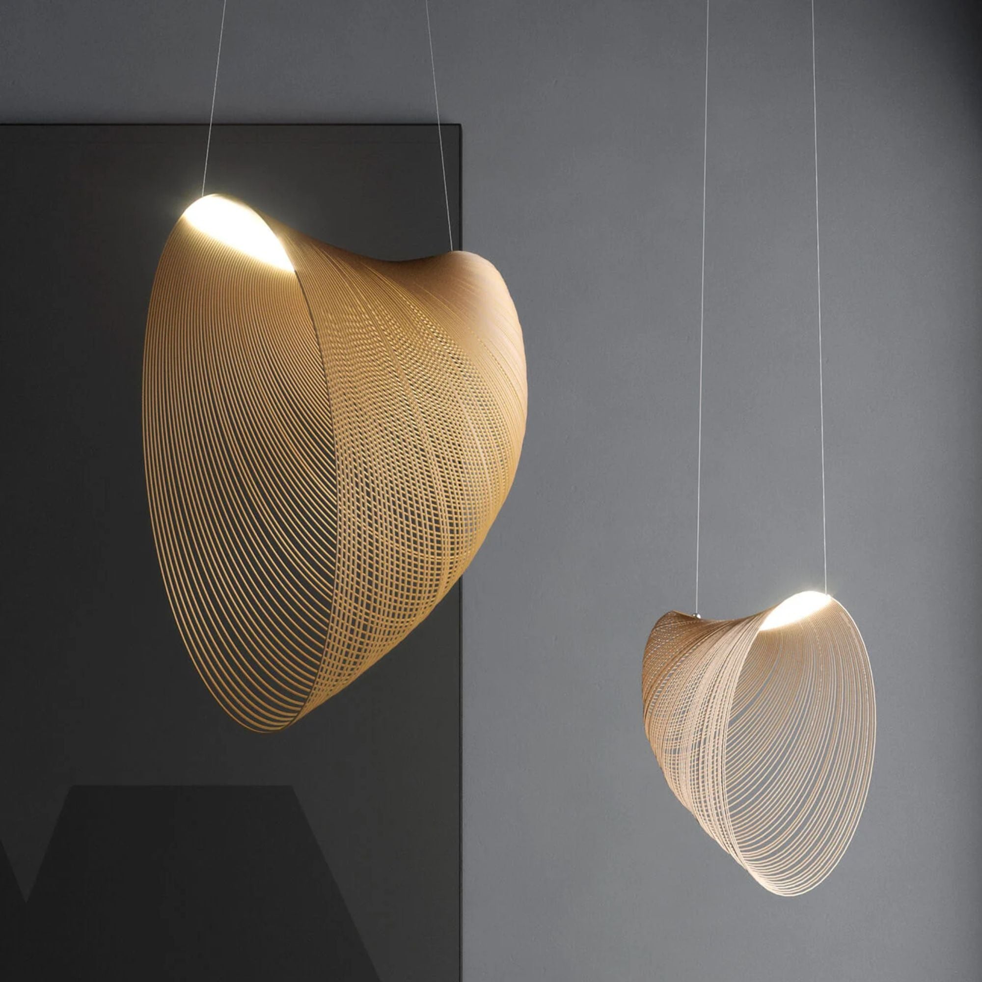 Luminaria Decorativa Led Colgante Amron, Cafe