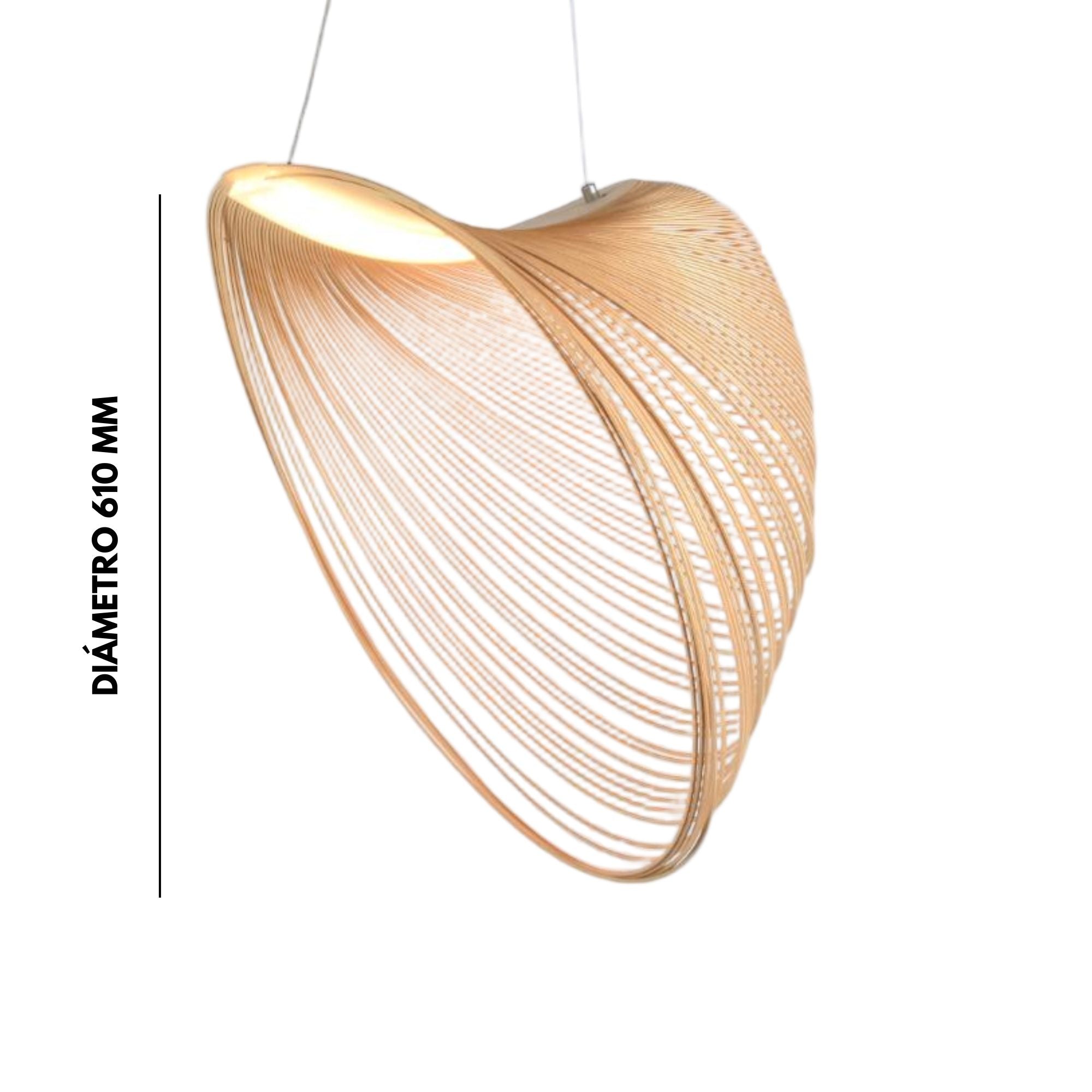 Luminaria Decorativa Led Colgante Amron, Cafe