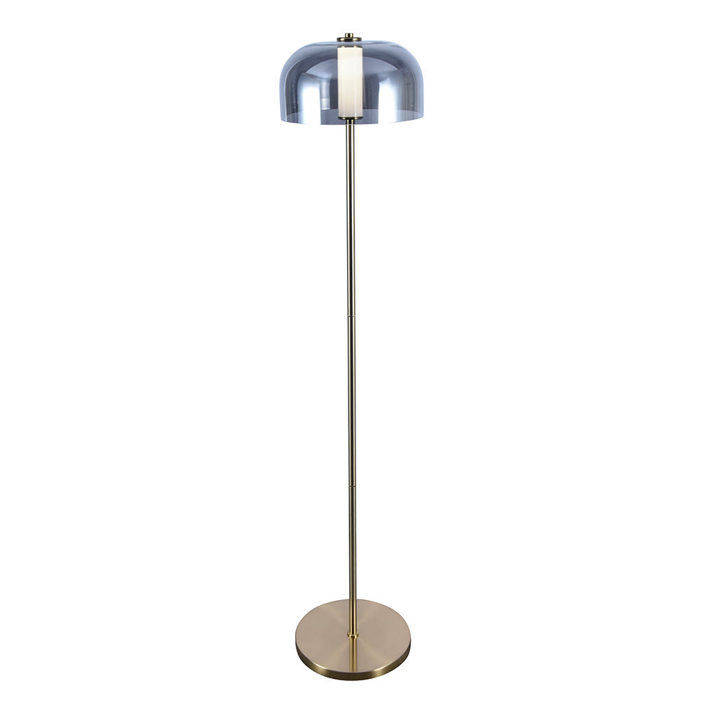 Lampára De Piso Led Teruel, Dorado