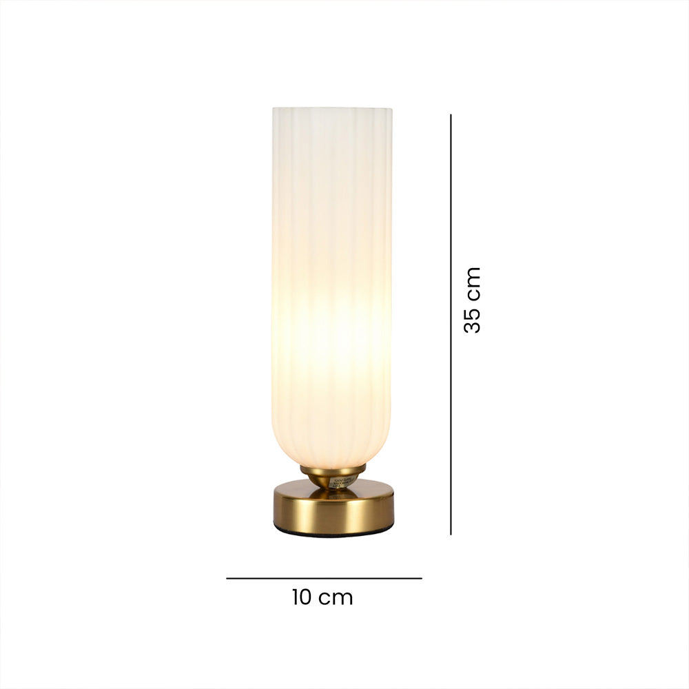Lámpara De Mesa Lumina, Blanco