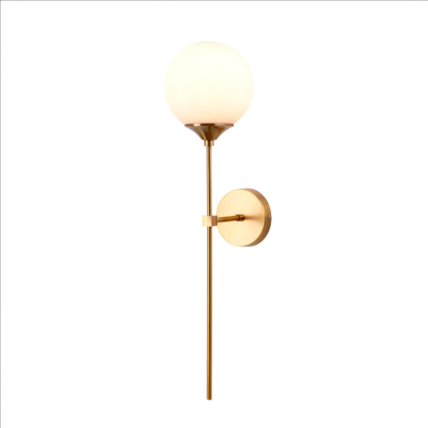 Luminaria Decorativa De Pared Jacoba Milk, Blanco