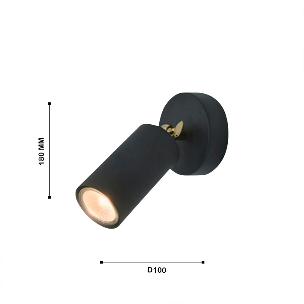 Lámpara de Pared Astro, Negro
