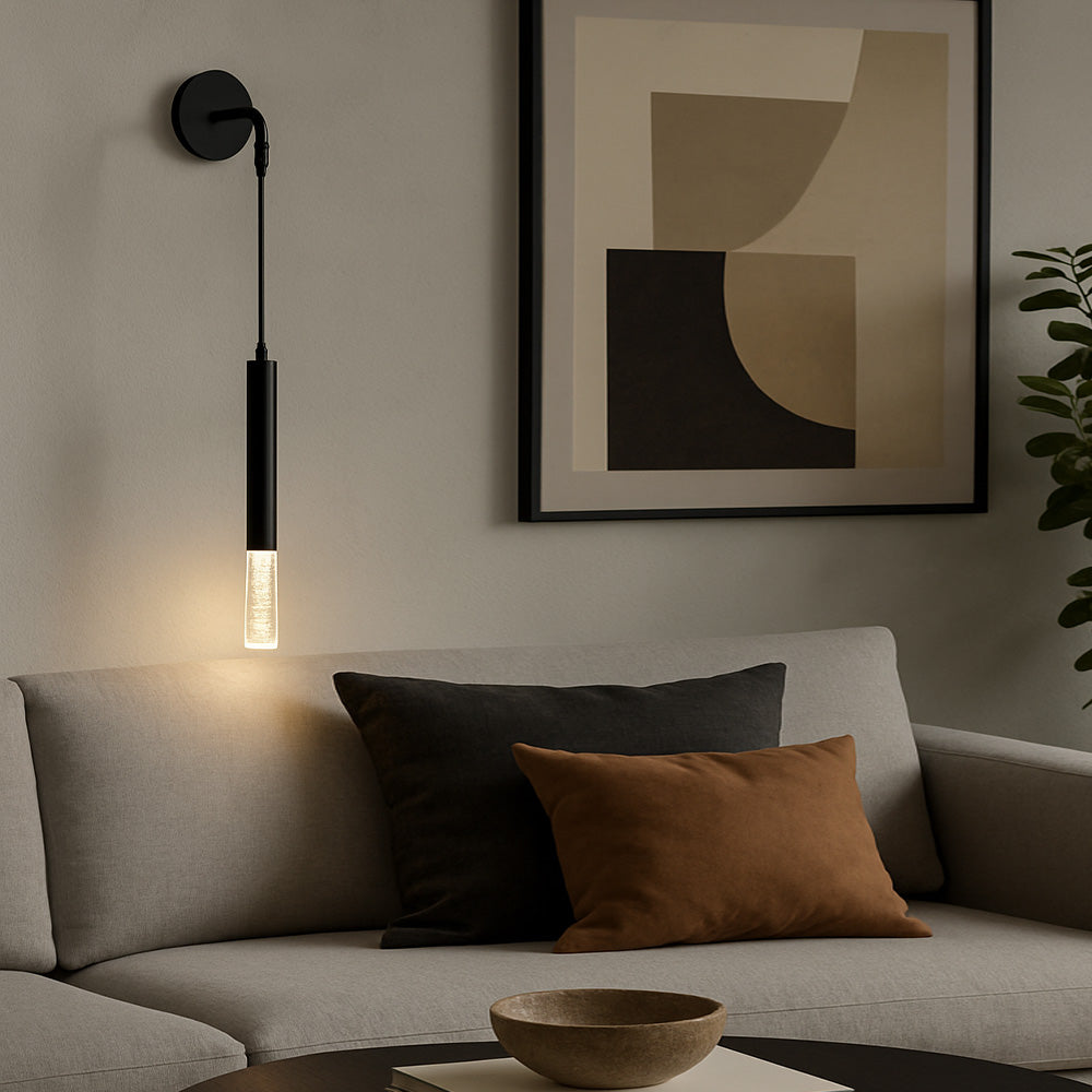 Lámpara de Pared LED Orión, Negro