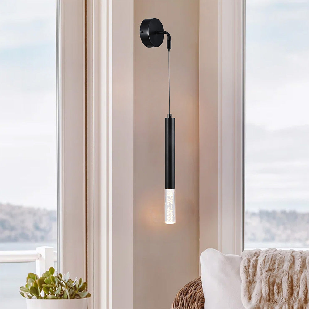Lámpara de Pared LED Orión, Negro