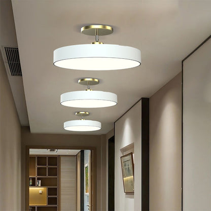 Lámpara De Techo Led Edita, Blanco