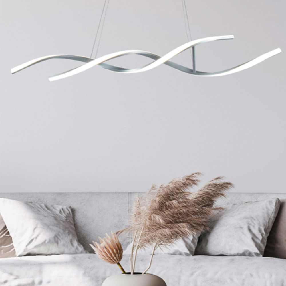 Lámpara LED Colgante Persefone, Cromo