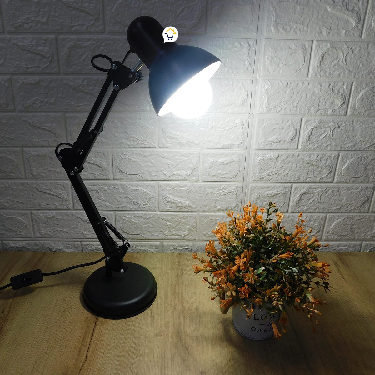 Lámpara Led Mesa Escritorio Brazo Flexible Vintage MT811