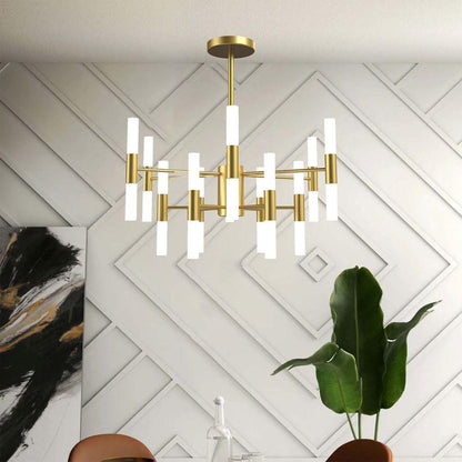 Lámpara LED Colgante Andy, Dorado
