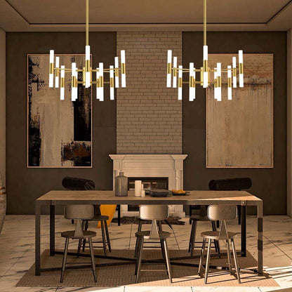 Lámpara LED Colgante Andy, Dorado