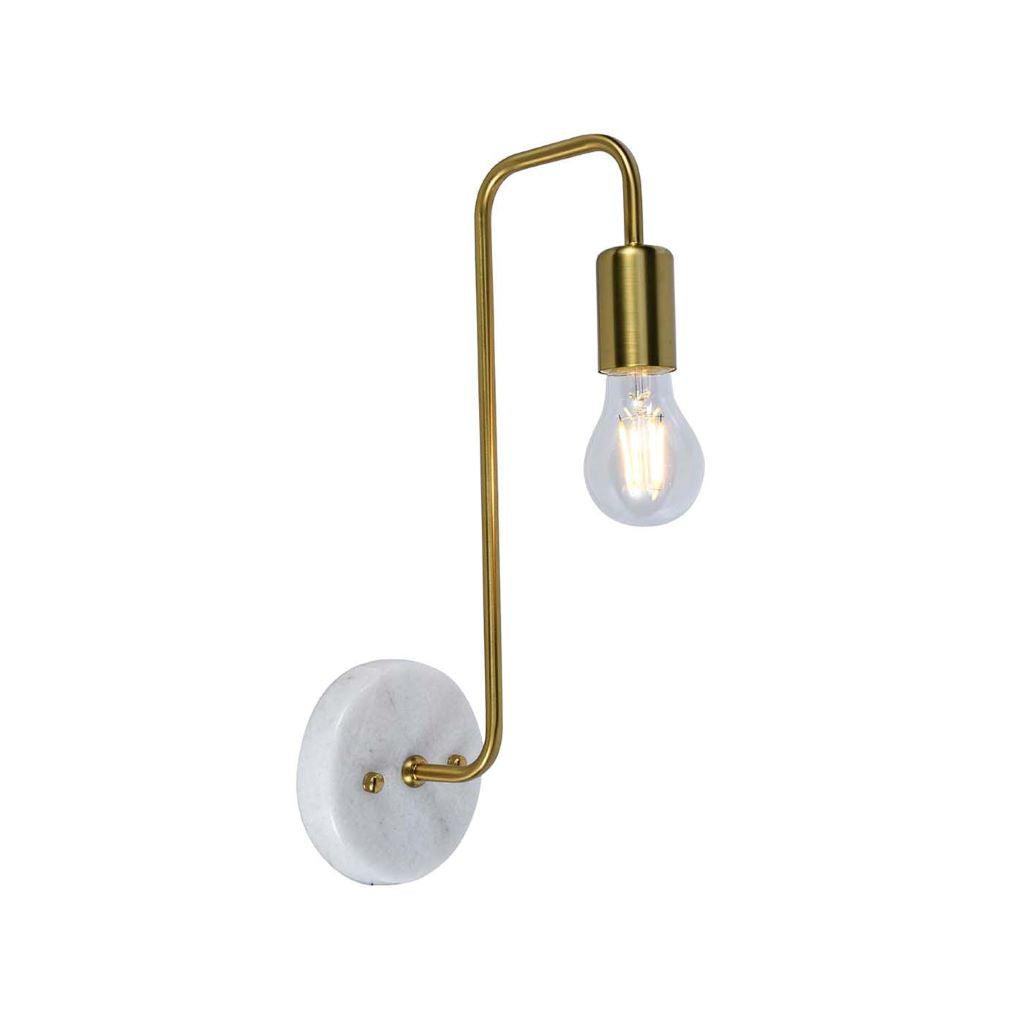 Lámpara de Pared Jazz Gold, Dorado