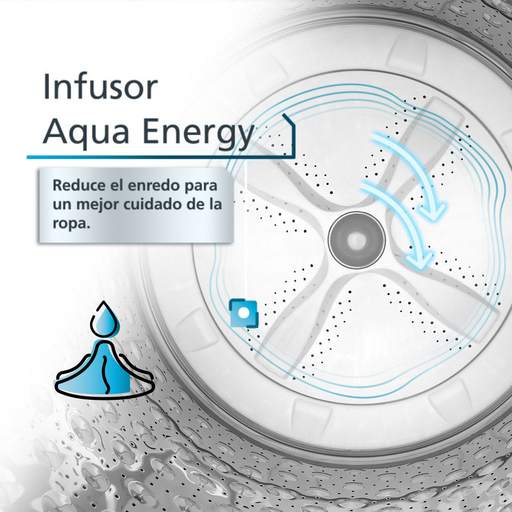 Lavadora Automática Infusor 20 Kg Diamond Gray