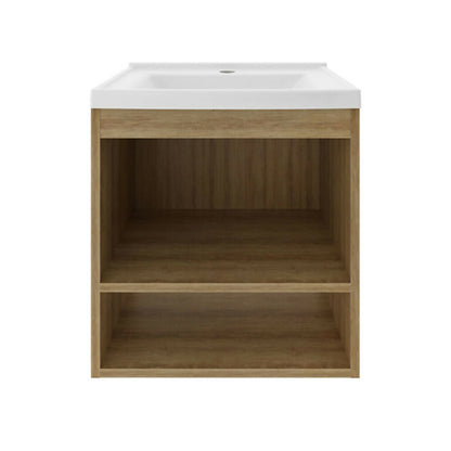 MUEBLE DE BAÑO CON LAVAMANOS LINZ ALMENDRA - 9