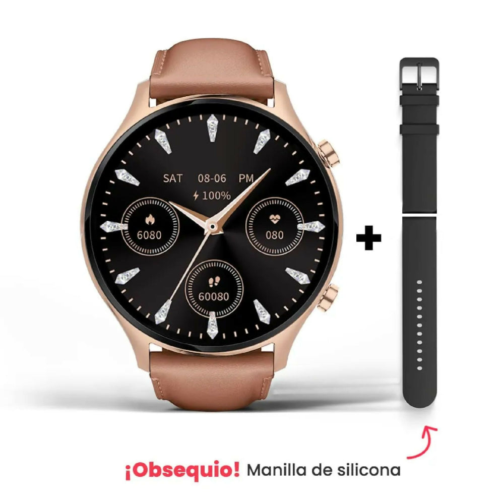 Smartwatch G-Tide R2 Pro Reloj Inteligente Con Llamadas Bluetooth, Monitor De Salud Y Diseño Casual
