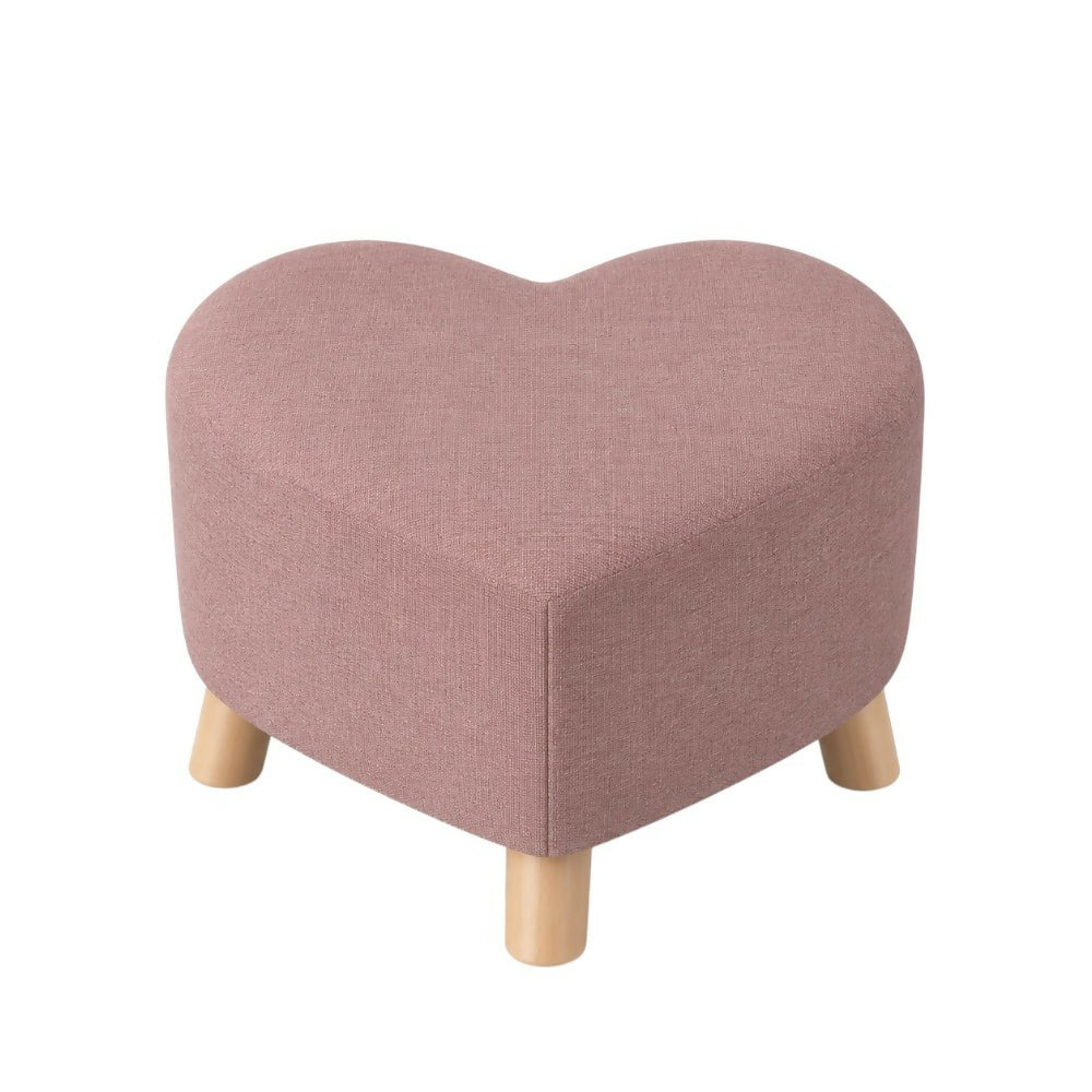Puff Posa Pie Cora 30x30 Rosa